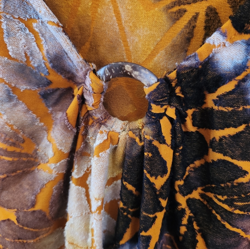 Ruby Rd , Tunic Top, 3/4 Sleeve, Size 1x - image 2